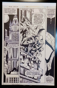 Amazing Spider-Man #309 pg. 4 by Todd McFarlane 11x17 FRAMED Original Art Print Comic Poster