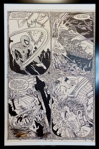 Amazing Spider-Man #308 pg. 13 by Todd McFarlane 11x17 FRAMED Original Art Print Comic Poster