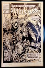 Load image into Gallery viewer, Spider-Man #12 by Todd McFarlane 11x17 FRAMED Original Art Print Comic Poster
