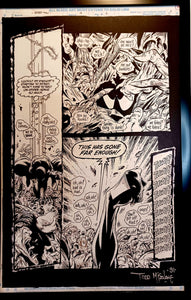Spider-Man #14 pg. 6 by Todd McFarlane 11x17 FRAMED Original Art Print Comic Poster