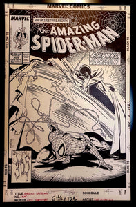 Amazing Spider-Man #305 by Todd McFarlane 11x17 FRAMED Original Art Print Comic Poster
