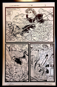Amazing Spider-Man #315 pg. 4 by Todd McFarlane 11x17 FRAMED Original Art Print Comic Poster