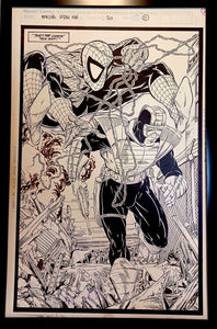 Amazing Spider-Man #320 pg. 17 by Todd McFarlane 11x17 FRAMED Original Art Print Comic Poster