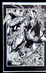Spider-Man #10 pg. 22 by Todd McFarlane 11x17 FRAMED Original Art Print Comic Poster