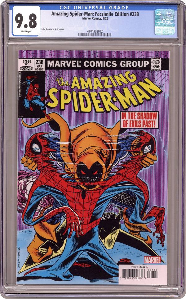 Amazing Spider-Man #238 Facsimile Edition CGC 9.8 - 1st Hobgoblin (Marvel Comics)