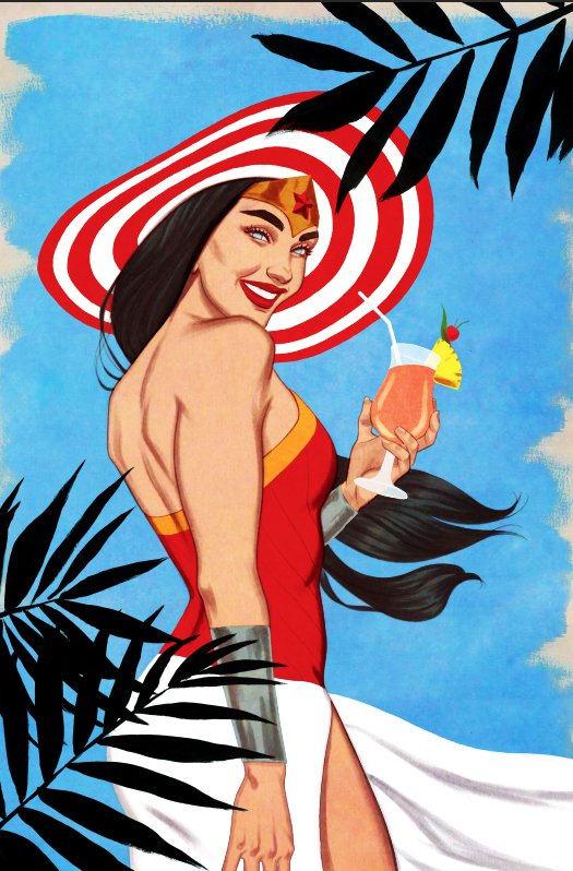 Wonder Woman by Jenny Frison FRAMED 12x16 Art Print DC Comics Poster