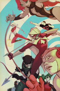 Team Green Arrow by James Jean FRAMED 12x16 Art Print DC Comics Poster