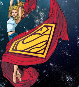 Supergirl by Joelle Jones FRAMED 12x16 Art Print DC Comics Poster