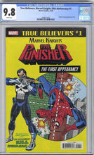 Load image into Gallery viewer, True Believers Punisher 1st app CGC 9.8 - Amazing Spider-Man #129 facsimile, Marvel Comics
