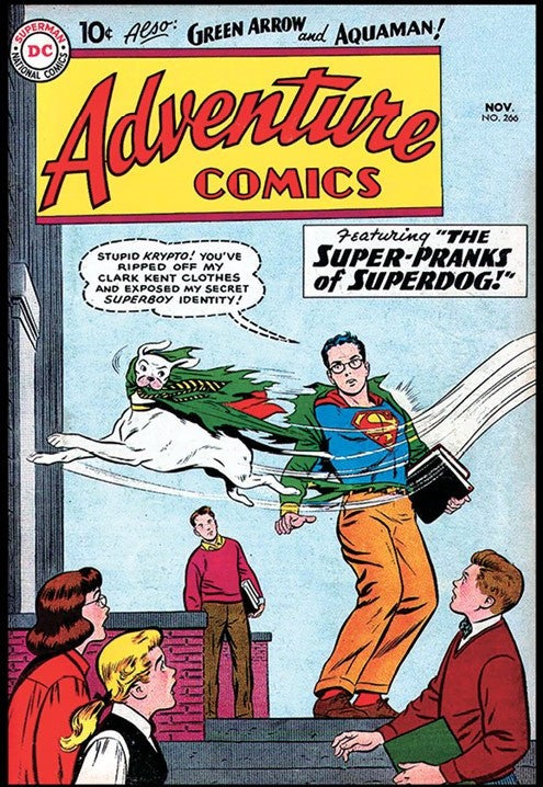 Adventure Comics #266 Superman 9x12 FRAMED Art Print, Vintage 1959 DC