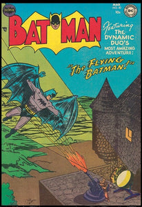Batman #82 by Win Mortimer 9x12 FRAMED Art Print, Vintage 1954 DC Comics