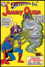 Load image into Gallery viewer, Superman&#39;s Pal Jimmy Olsen #42 9x12 FRAMED Art Print, Vintage 1960 DC Comics
