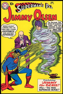 Superman's Pal Jimmy Olsen #42 9x12 FRAMED Art Print, Vintage 1960 DC Comics