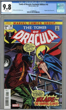 Load image into Gallery viewer, Tomb of Dracula #10 Facsimile Edition CGC 9.8 - 1st app. of Blade (Marvel Comics)
