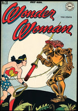 Load image into Gallery viewer, Wonder Woman #18 9x12 FRAMED Art Print, Vintage 1946 DC Comics
