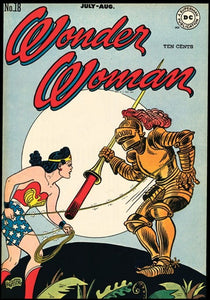 Wonder Woman #18 9x12 FRAMED Art Print, Vintage 1946 DC Comics