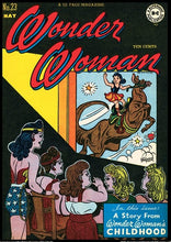 Load image into Gallery viewer, Wonder Woman #23 9x12 FRAMED Art Print, Vintage 1947 DC Comics
